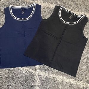 Womens White Stag Tank Top Set Size Large